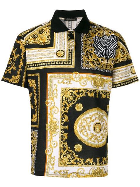 versace cotton shirt|authentic versace shirt.